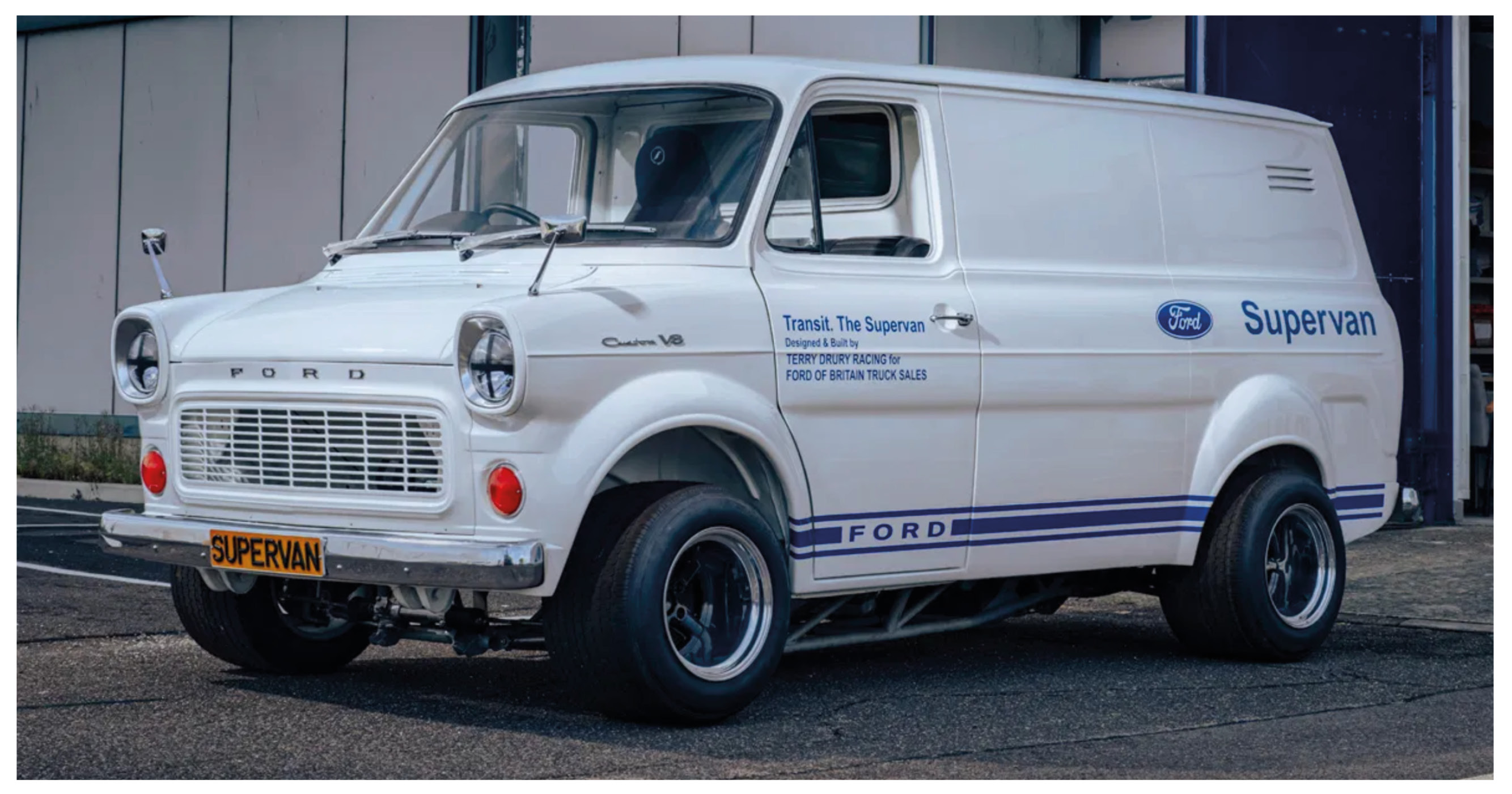 The 1971 Ford Transit Supervan: The Van That Beat Supercars
